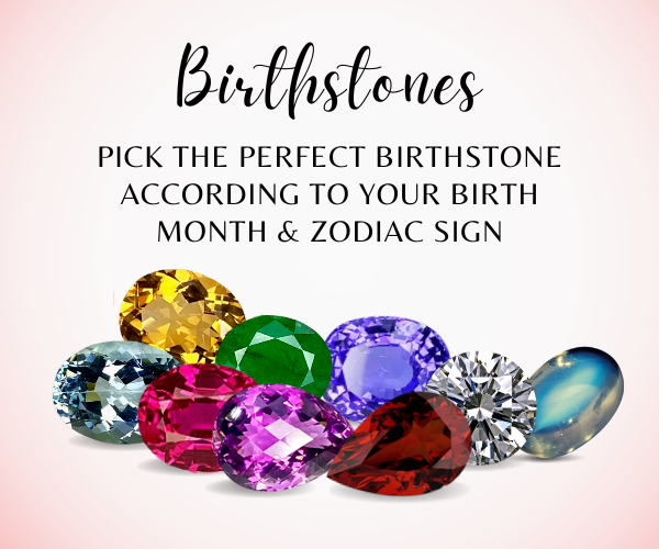 NATURAL BIRTHSTONES by Month & Zodiac